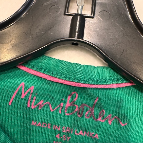 Mini Boden Shirt Veterinarian Educational Facts Green Applique Unisex Sz 4-5 - Picture 5 of 12